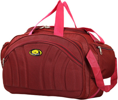 SKY BULLS (Expandable) fabric Waterproof Travel Duffel Bag/Cabin Luggage Duffel With Wheels (Strolley)