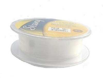 JUST ONE CLICK Fluorocarbon Fishing Line(Silver)