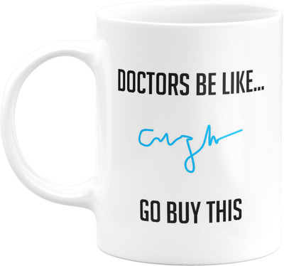 Flair Print FPM220 Printed Ceramic Coffee Mug(350 ml)