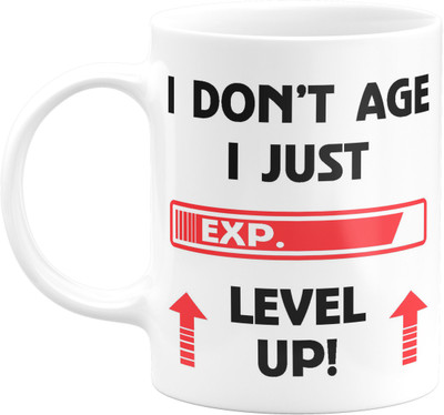 Flair Print FPM171 Printed Ceramic Coffee Mug(350 ml)