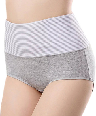 PLUMBURY Women Hipster Grey Panty(Pack of 1)