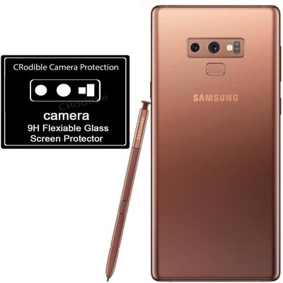 CRodible Back Camera Lens Glass Protector for Samsung Galaxy Note 9(Pack of: 1)