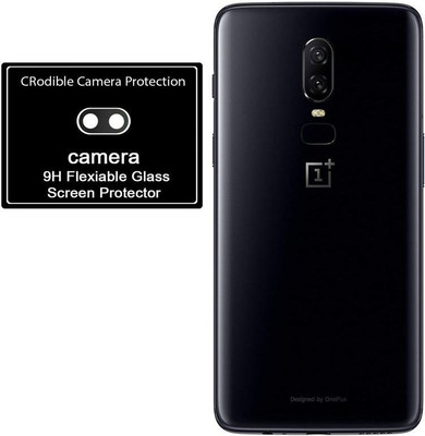CRodible Back Camera Lens Glass Protector for OnePlus 6(Pack of: 1)