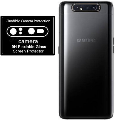 CRodible Back Camera Lens Glass Protector for Samsung A80(Pack of: 1)