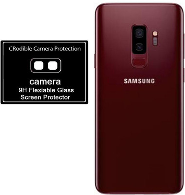 CRodible Back Camera Lens Glass Protector for Samsung S9 Plus (Burgundy Red, 64 GB)  (6 GB RAM)(Pack of: 1)