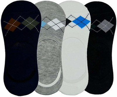 Sanchi Creation Men & Women Argyle Low Cut(Pack of 4)