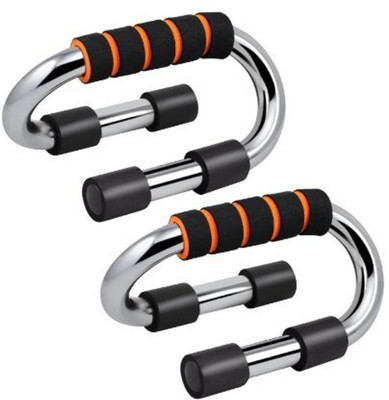 GOCART Antiperspirant & Anti-skid S-Shape Push up Bar Push-up Bar(Multicolor)