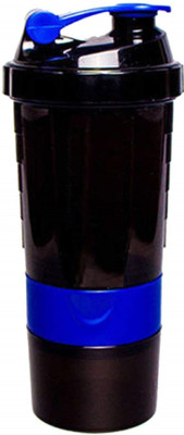 Ozy 500 ml Plastic Shaker(Pack of 1, Blue)
