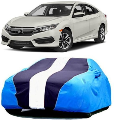CLASS ONE Car Cover For Honda Civic (With Mirror Pockets)(Blue)