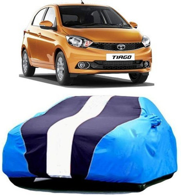 CLASS ONE Car Cover For Tata Tiago (With Mirror Pockets)(Blue)