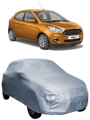 AAMANG Car Cover For Ford Figo (Without Mirror Pockets)(Silver)