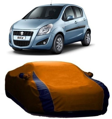 AASDEE Car Cover For Maruti Suzuki Ritz (With Mirror Pockets)(Orange)