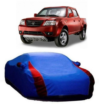 HDSERVICES Car Cover For Tata Xenon (With Mirror Pockets)(Blue)