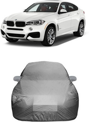 SnehaSales Car Cover For BMW X6 (With Mirror Pockets)(Grey)