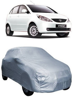 AAMANG Car Cover For Tata Indica Vista (Without Mirror Pockets)(Silver)