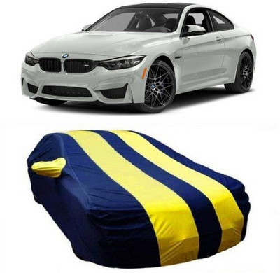 HDSERVICES Car Cover For BMW M4 (With Mirror Pockets)(Yellow)