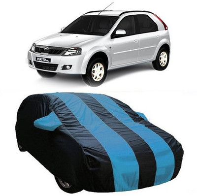 VIRMANG Car Cover For Mahindra Verito (With Mirror Pockets)(Blue)