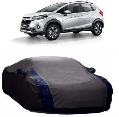 HDSERVICES Car Cover For Honda WR-V (With Mirror Pockets)(Grey)