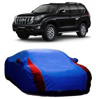 AASDEE Car Cover For Toyota Land Cruiser Prado (With Mirror Pockets)(Blue)