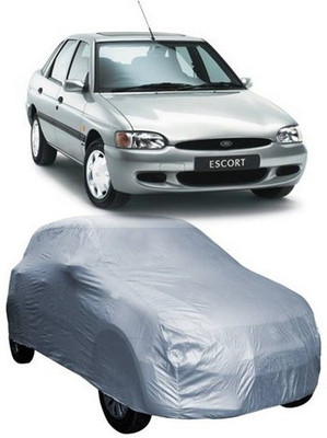 AAMANG Car Cover For Ford Escort (Without Mirror Pockets)(Silver)