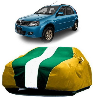 XGuard Car Cover For Mahindra Verito Vibe (With Mirror Pockets)(Yellow, Green)