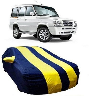 HDSERVICES Car Cover For Tata Sumo Gold (With Mirror Pockets)(Yellow)