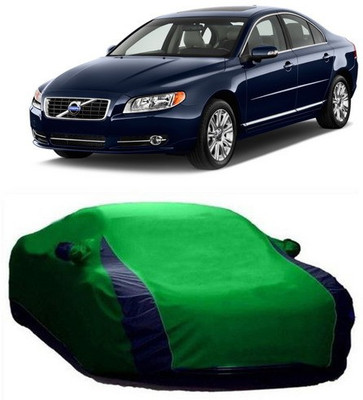 HDSERVICES Car Cover For Volvo S80 (With Mirror Pockets)(Green)