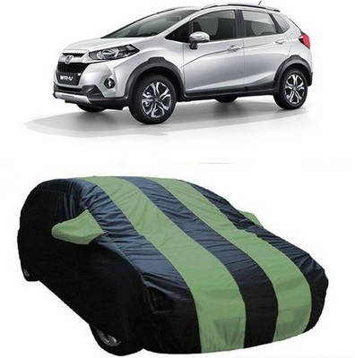 MSR STORE Car Cover For Honda WR-V (With Mirror Pockets)(Green)