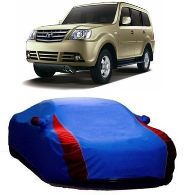 XGuard Car Cover For Tata Sumo Grande (With Mirror Pockets)(Blue)
