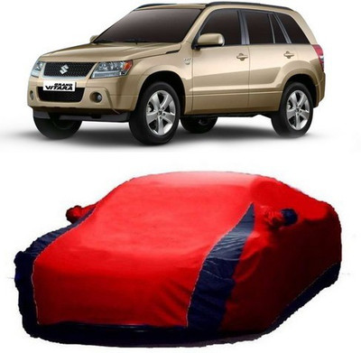 AAMANG Car Cover For Maruti Suzuki Grand Vitara (With Mirror Pockets)(Red)