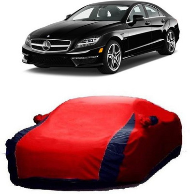 HDSERVICES Car Cover For Mercedes Benz CLS (With Mirror Pockets)(Red)