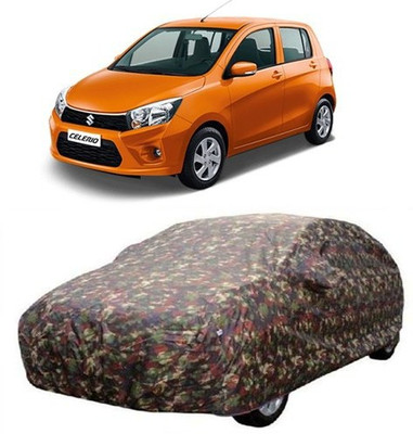MSR STORE Car Cover For Maruti Suzuki Celerio (With Mirror Pockets)(Multicolor)