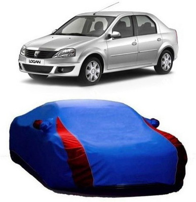 XGuard Car Cover For Mahindra Logan Edge (With Mirror Pockets)(Blue)