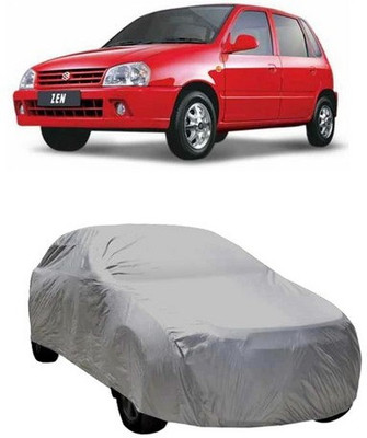 XGuard Car Cover For Hyundai Eon (Without Mirror Pockets)(Grey)