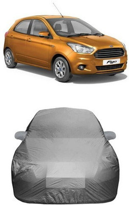 MSR STORE Car Cover For Ford Figo (With Mirror Pockets)(Grey)