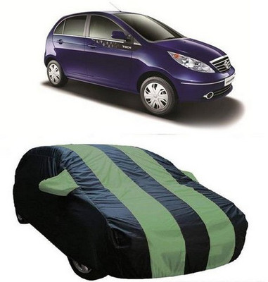 CLASS ONE Car Cover For Tata Vista Tech (With Mirror Pockets)(Green)