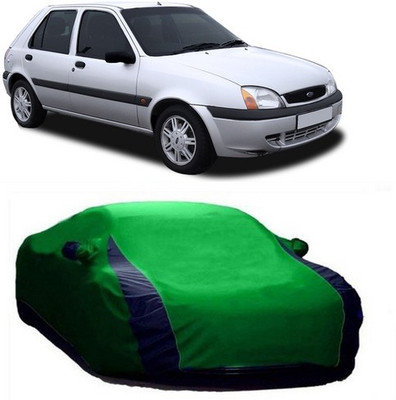 AAMANG Car Cover For Ford Fiesta Old (With Mirror Pockets)(Green)