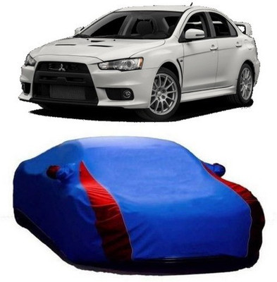 MSR STORE Car Cover For Mitsubishi Lancer (With Mirror Pockets)(Blue)