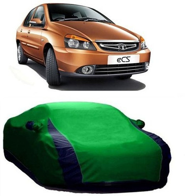 AAMANG Car Cover For Tata Indigo CS (With Mirror Pockets)(Green)