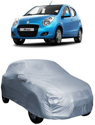 TheProtect Car Cover For Maruti Suzuki A-Star (With Mirror Pockets)(Silver)