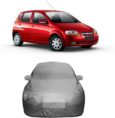 HDSERVICES Car Cover For Chevrolet UVA (With Mirror Pockets)(Grey)