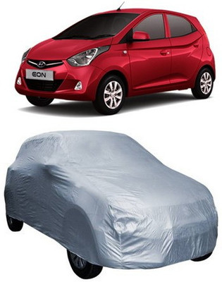 MSR STORE Car Cover For Hyundai Eon (Without Mirror Pockets)(Silver)