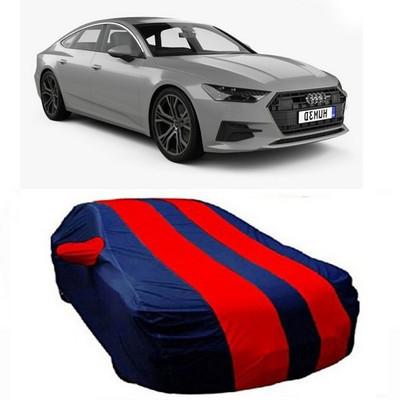 AAMANG Car Cover For Audi A4 (With Mirror Pockets)(Red)