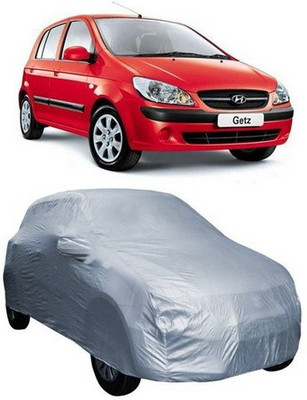 AASDEE Car Cover For Hyundai Getz Prime (With Mirror Pockets)(Silver)
