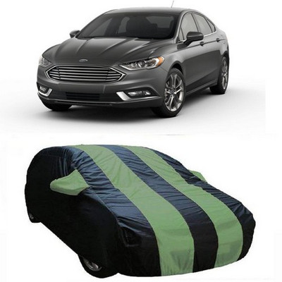 AAMANG Car Cover For Ford Fusion (With Mirror Pockets)(Green)