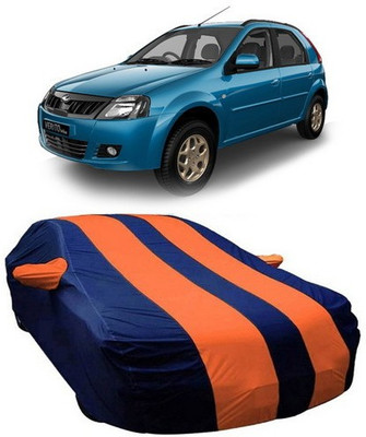 AAMANG Car Cover For Mahindra Verito Vibe (With Mirror Pockets)(Orange)