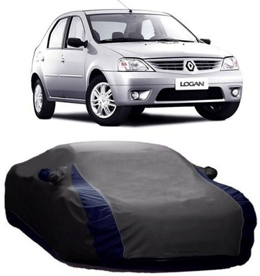 AASDEE Car Cover For Renault Logan (With Mirror Pockets)(Grey)