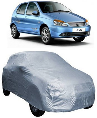 AAMANG Car Cover For Tata Indica eV2 (Without Mirror Pockets)(Silver)