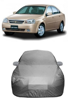 SnehaSales Car Cover For Chevrolet Optra (With Mirror Pockets)(Grey)
