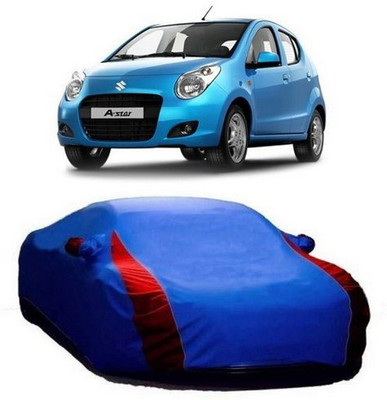 MSR STORE Car Cover For Maruti Suzuki A-Star (With Mirror Pockets)(Blue)